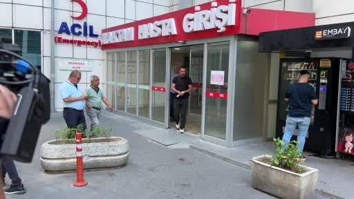 Uyuşturucu operasyonunda gözaltına alınan yapımcı Mehmet Fatih Aksoy sağlık kontrolünden...