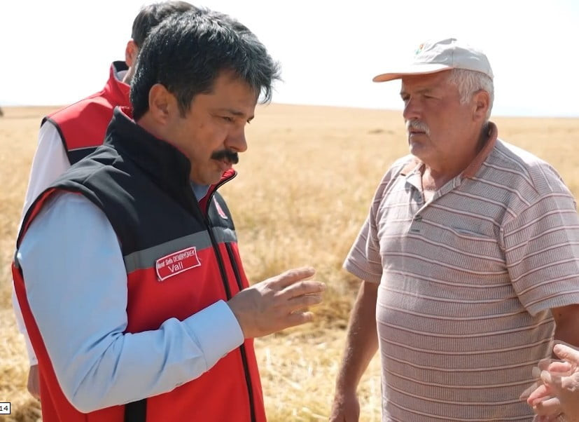 VALİ MURAT SEFA DEMİRYÜREK (SOLDA)