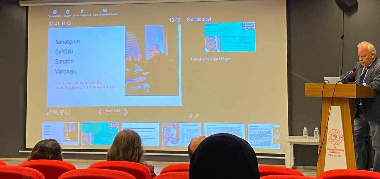 VAN YÜZÜNCÜ YIL ÜNİVERSİTESİ ÖĞRETİM ÜYESİ PROF. DR. ADNAN TÖNEL’İN KONUŞMACI OLARAK KATILDIĞI...