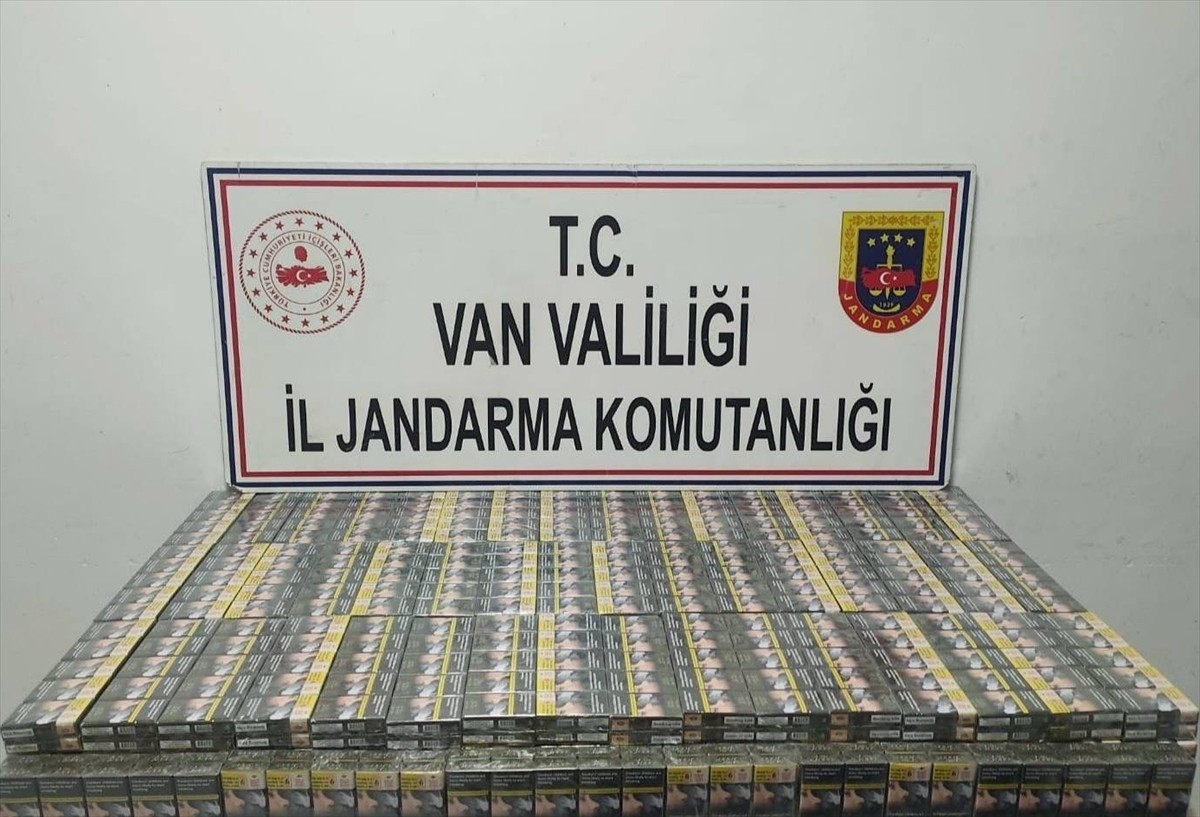 Van'ın Başkale ilçesinde 1980 paket gümrük kaçağı sigara ele geçirildi, 1 şüpheli gözaltına...