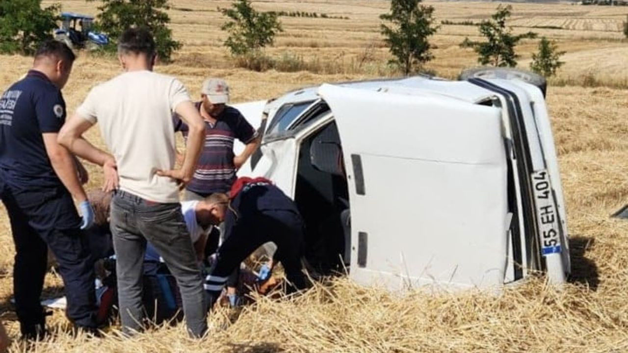 Vezirköprü’de kaza: Yaralı yaşlı adam hastanede hayatını kaybetti