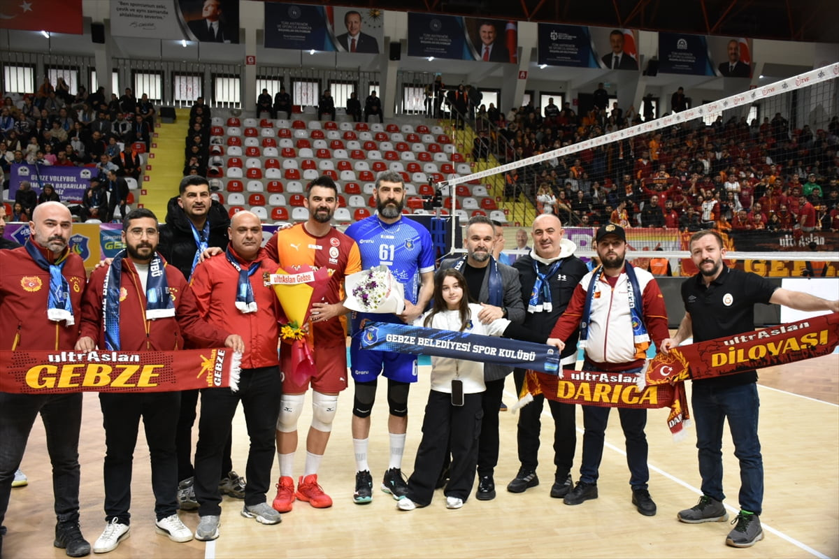 Voleybol SMS Grup Efeler Ligi'nin 20. haftasında Gebze Belediyespor ile Galatasaray HDI Sigorta...