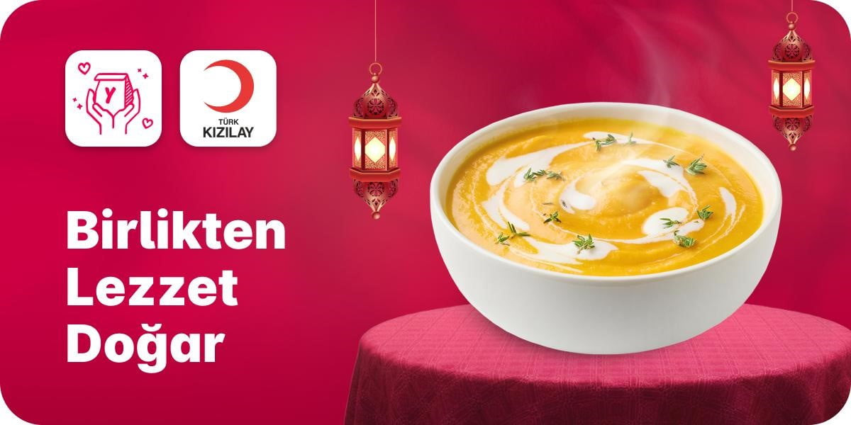 YEMEKSEPETİ'NİN KIZILAY İŞ BİRLİĞİYLE BU YIL DÖRDÜNCÜ KEZ GERÇEKLEŞTİRDİĞİ "BİRLİKTEN LEZZET...