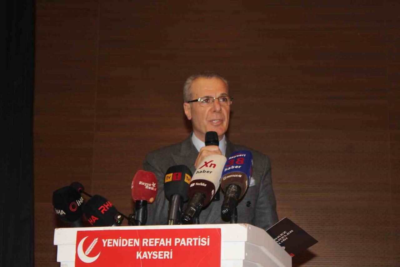 YENİDEN REFAH PARTİSİ (YRP) KAYSERİ İL BAŞKANLIĞI TARAFINDAN DÜZENLENEN MAYIS AYI İL DİVAN...
