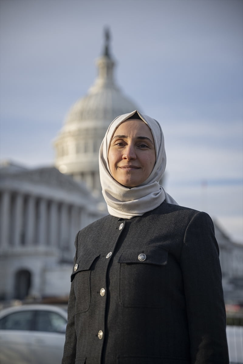 Yeşilay Genel Başkan Yardımcısı Sümeyye Ceylan, ABD'nin başkenti Washington'da Uyuşturucu Karşıtı...