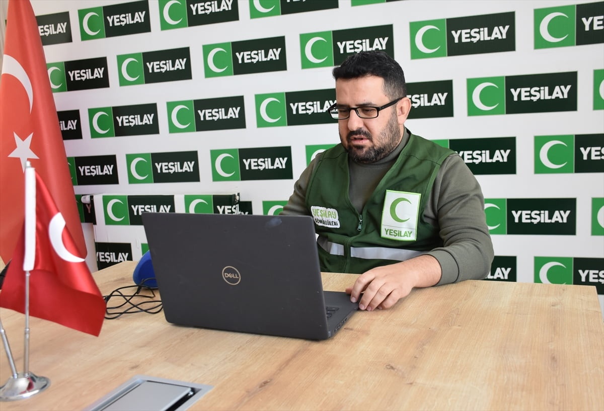 Yeşilay Şırnak Şube Başkanı Mahsum Çağın, Anadolu Ajansının (AA) gözünden 2025'e damga vuran...