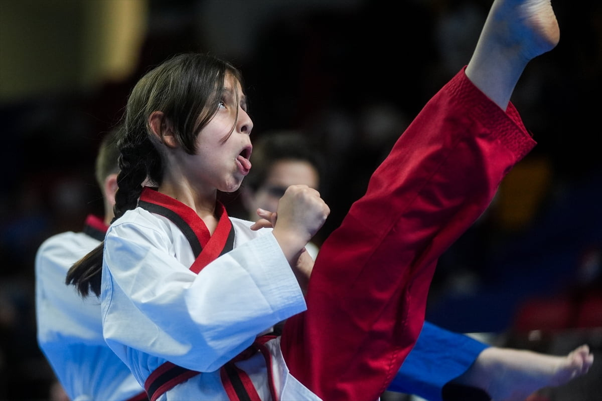 Yeşilay Türkiye Poomsae Şampiyonası'nın açılış seremonisi Ankara'da yapıldı. 