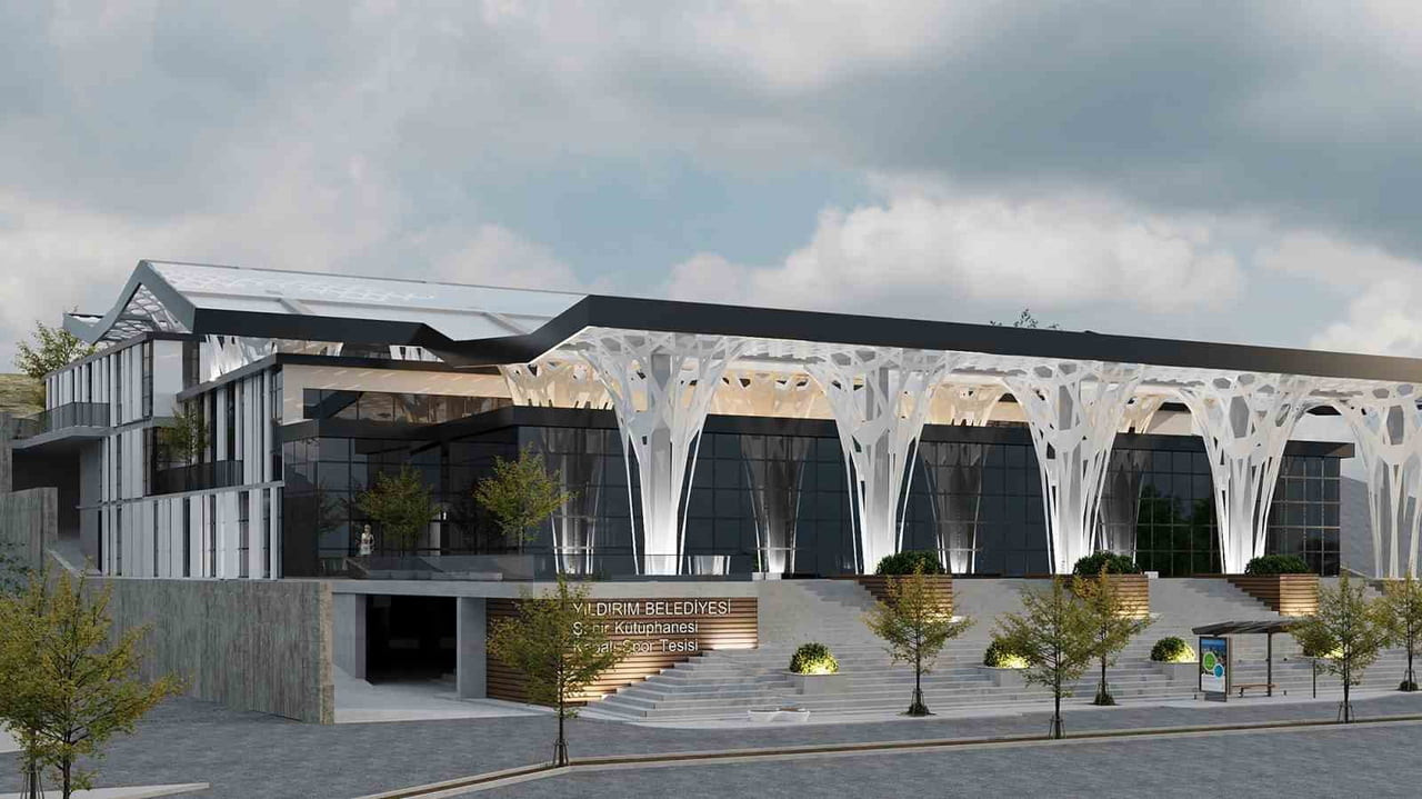 YILDIRIM BELEDİYESİ, PİREMİR PAZAR YERİ’Nİ 5 YILDIZLI GENÇLİK VE SPOR MERKEZİNE...