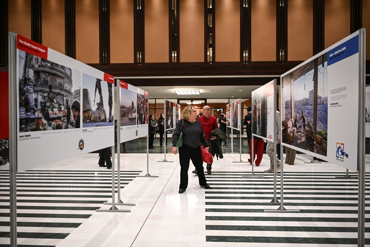 Yılın Basın Fotoğrafları Ödül Töreni, Türkiye Foto Muhabirleri Derneğince Cumhurbaşkanlığı...