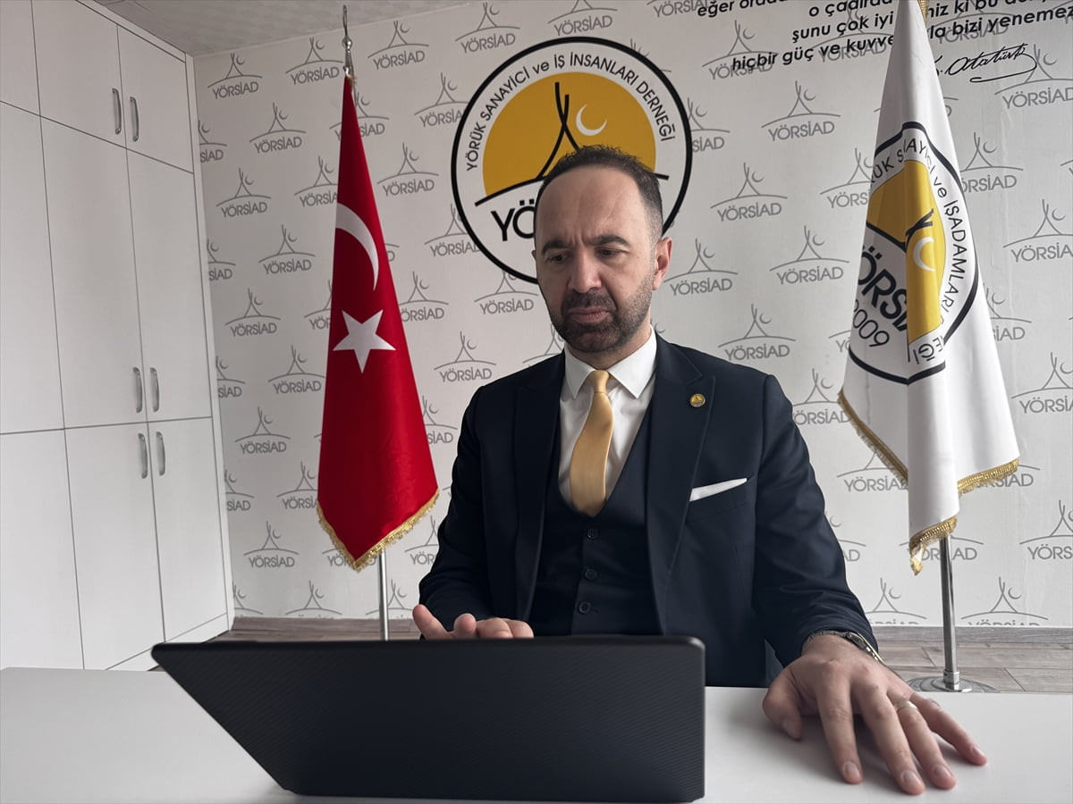 Yörük Sanayici ve İş İnsanları Derneği (YÖRSİAD) Yönetim Kurulu Başkanı Mustafa Alper Oral...