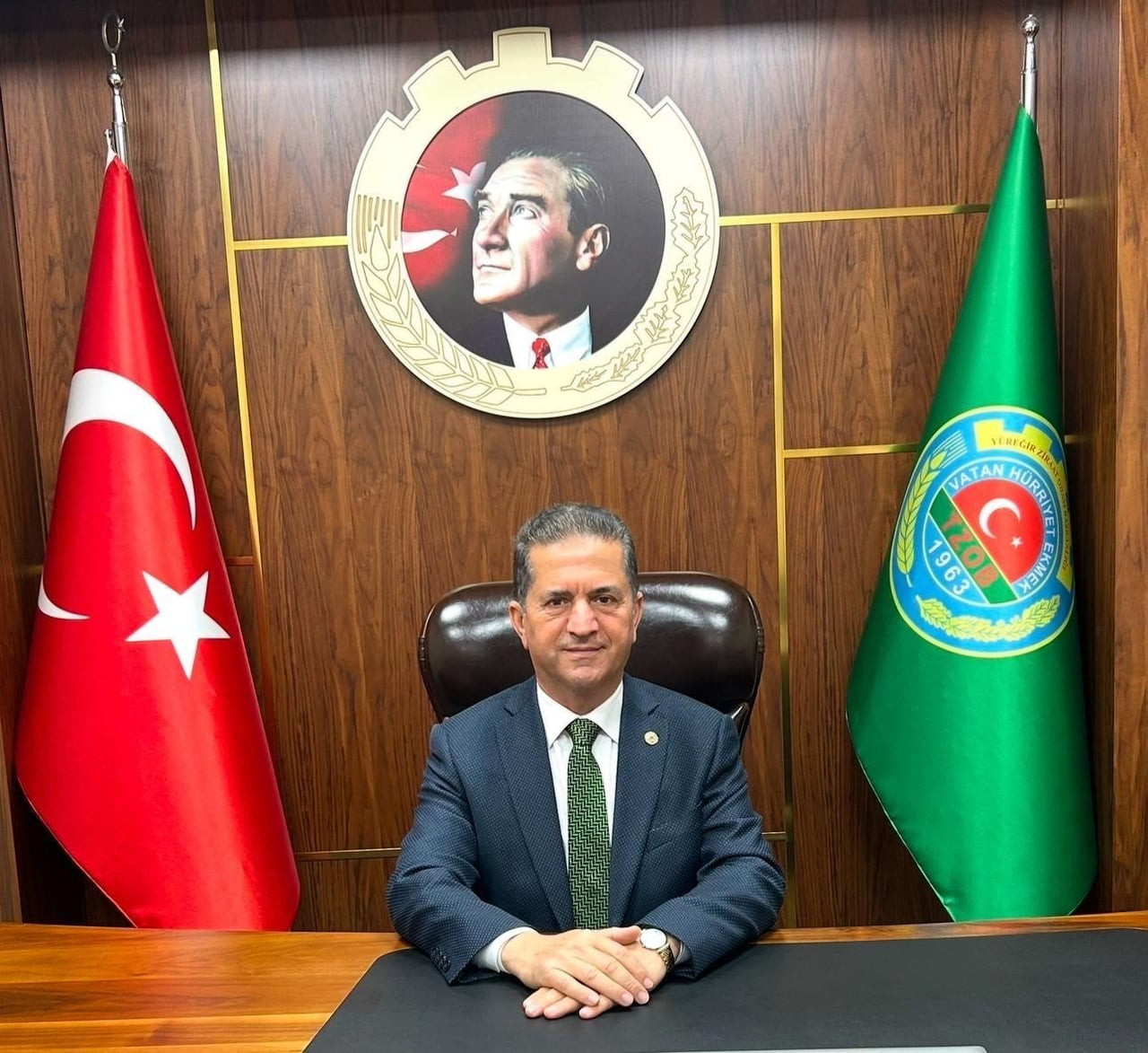 YÜREĞİR ZİRAAT ODASI BAŞKANI MEHMET AKIN DOĞAN