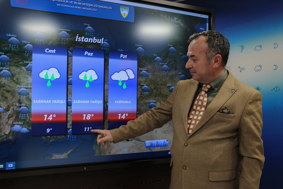 Yurt genelinde etkili olan yağışlı hava hafta sonu da etkili olacak. Çevre Şehircilik ve İklim...