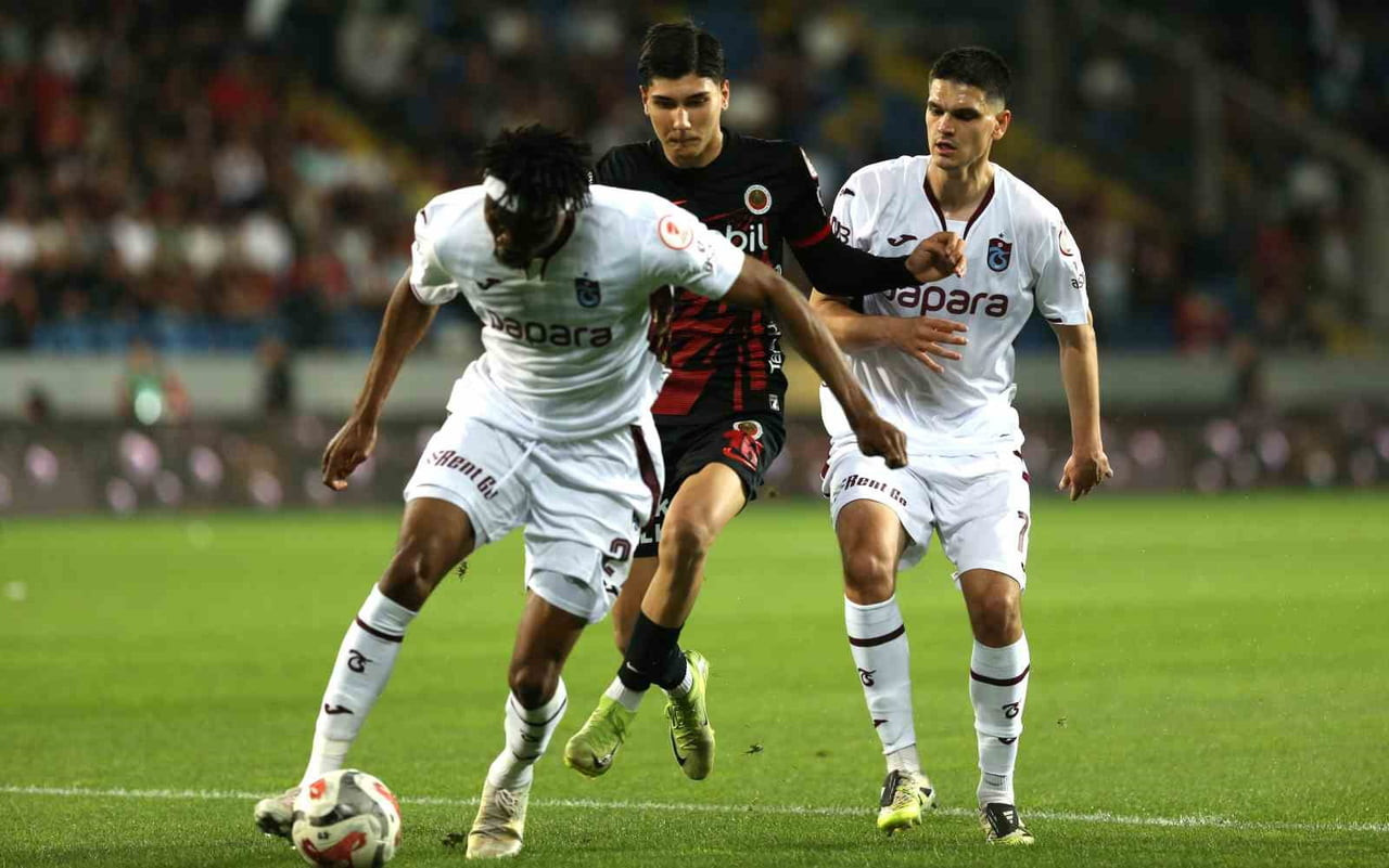 ZİRAAT TÜRKİYE KUPASI YARI FİNALİNDE GENÇLERBİRLİĞİ, SAHASINDA AĞIRLADIĞI TRABZONSPOR'A 2-1 MAĞLUP...