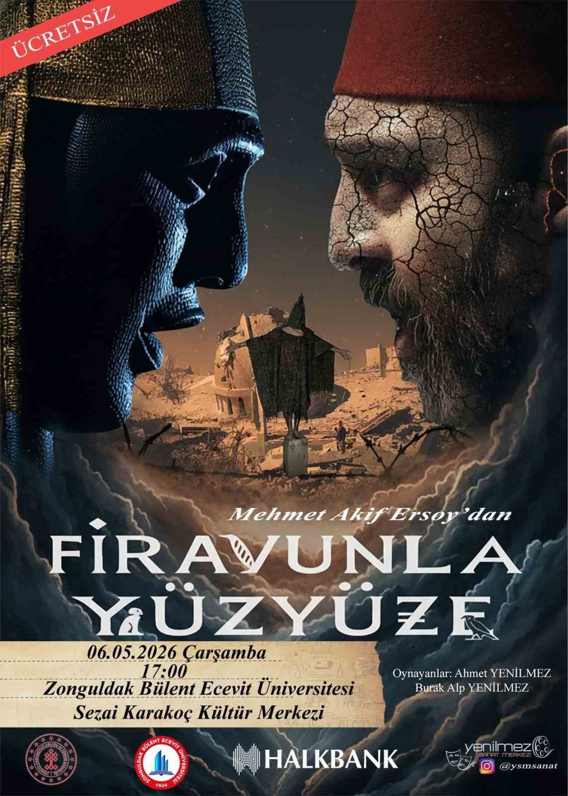 ZONGULDAK BÜLENT ECEVİT ÜNİVERSİTESİ (BEUN) SEZAİ KARAKOÇ KÜLTÜR MERKEZİ, ANLAMLI BİR TİYATRO...