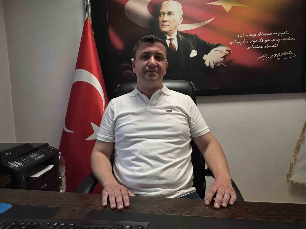 ZONGULDAK (İHA) - ZONGULDAK’IN ALAPLI İLÇE SOSYAL GÜVENLİK KURUMU MÜDÜRLÜĞÜNE MUHAMMET ÇETİN...