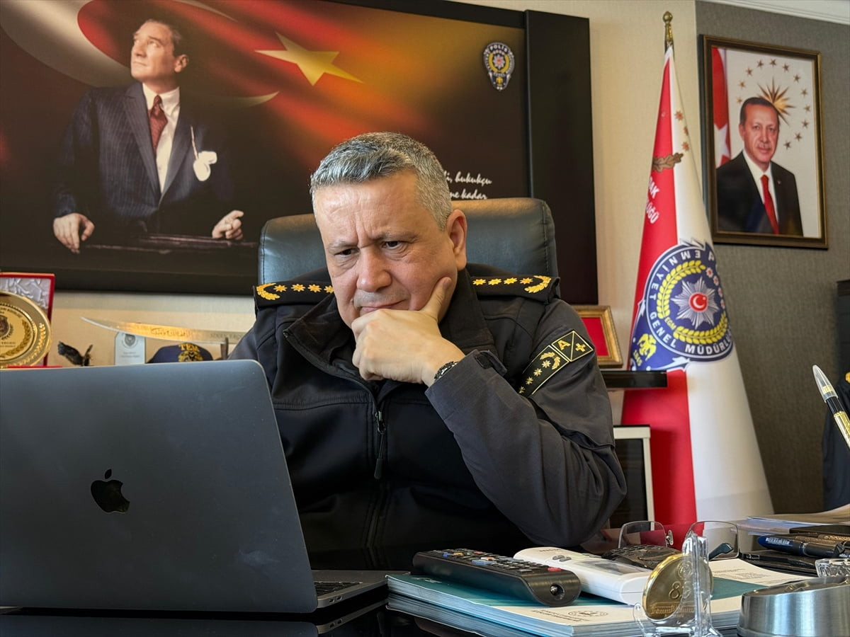 Zonguldak İl Emniyet Müdürü Sinan Ergen, Anadolu Ajansının (AA) gözünden 2025'e damga vuran...