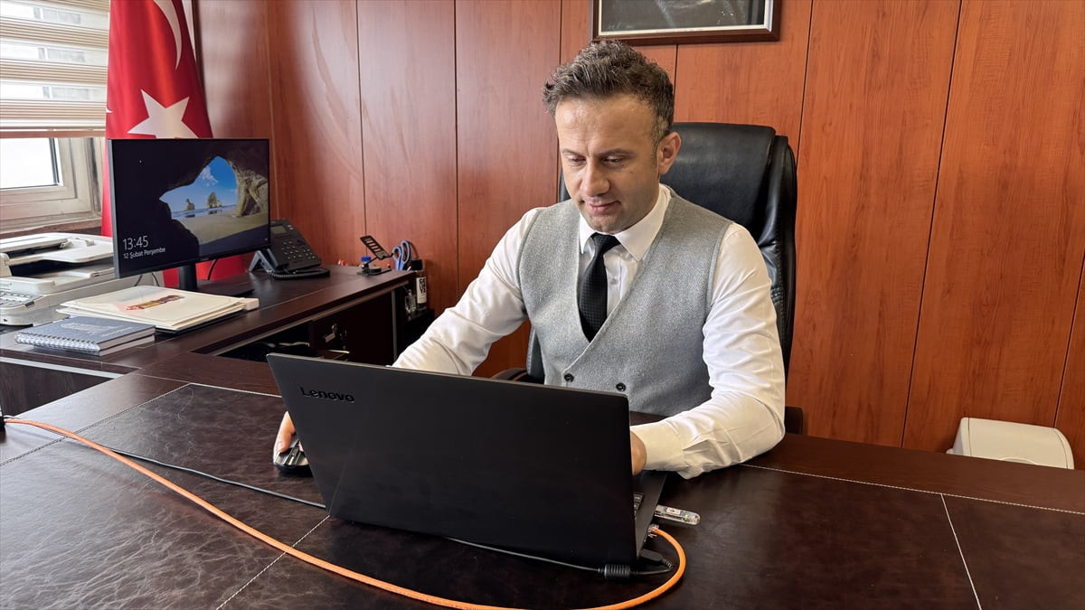 Zonguldak Yeşilay Şube Başkanı Nail Altuntaş, Anadolu Ajansının (AA) gözünden 2025'e damga vuran...