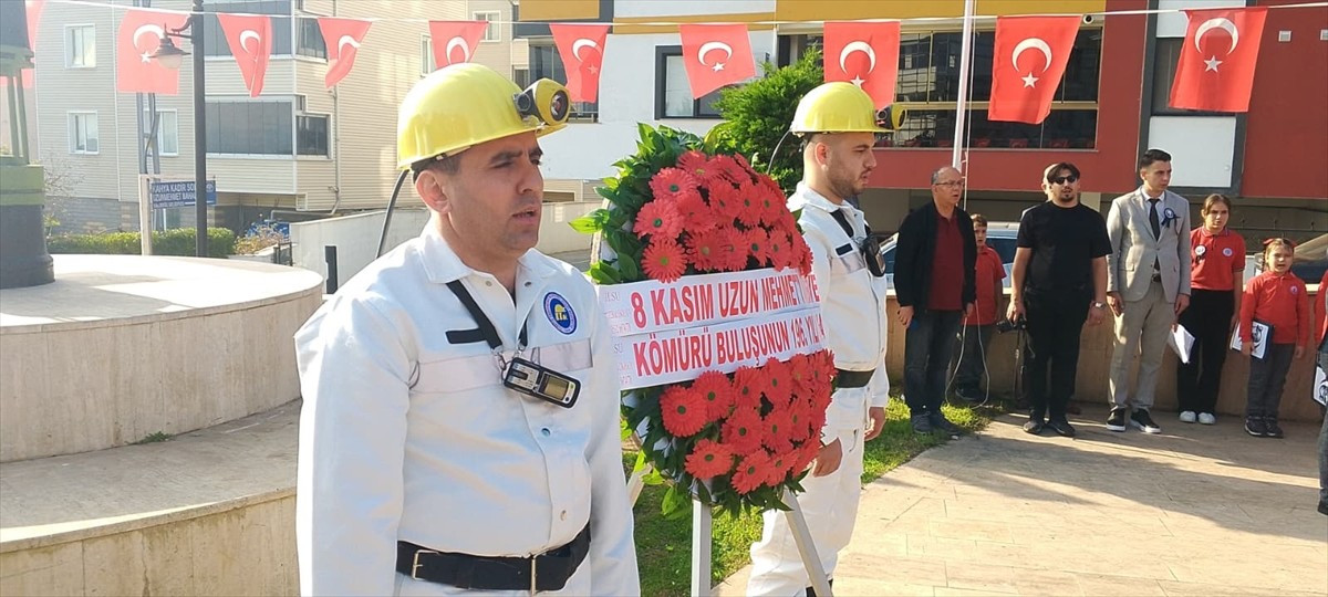  Zonguldak'ın Karadeniz Ereğli ilçesinde kömürün bulunuşunun 196. yılı kapsamında "8 Kasım Uzun...