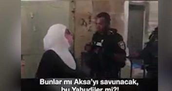 Filistin'li Kadınlar İsrail Askerlerine Boyun Eğmedi