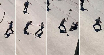 Hastaneye Götürmek İstediler Polise Saldırdı