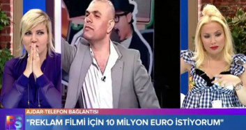 Ajdar, Canlı Yayına Konuk Olması İçin 300 Bin Euro Talep Etti
