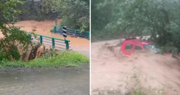 AKOM uyarı vermişti: Rize ve Artvin’de sel meydana geldi