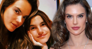 Alessandra Ambrosio, Kızı Anja Louise ile Dans Etti