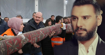 Alişan, Bakan Süleyman Soylu'nun Deprem Bölgesinde Yardım Ettiği Anları Paylaştı