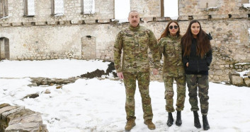 Aliyev Ermenistan İşgalinden Kurtarılan Fuzuli ve Hocavend'i Ziyaret Etti
