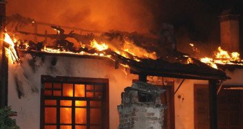 Amasya'da Tarihi Konak'ta Yangın Meydana Geldi