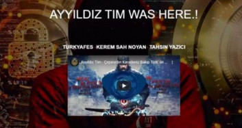 Ayyıldız Tim Yunan Bakanlığının Sitesini Hackledi