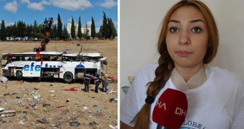 Balıkesirdeki Otobüs Kazasından Mucizevi Şekilde Kurtulan Didem Özcan Yaşadıklarını Anlattı