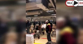 İBB Balık Halinde Maskesiz Çalışıyorlar