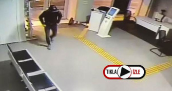 Camı Kırıp Bankaya Girdi