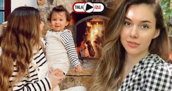 Berfu Yenenler’in Şömine Paylaşımı Takipçilerini Gülümsetti