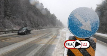 Bolu'da Kar Yağışı Hakim Oldu