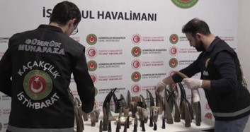 İstanbul Havalimanı'nda Bufalo Boynuzu Operasyonu