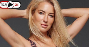 Burcu Esmersoy Mor Elbisesiyle Dikkat Çekti