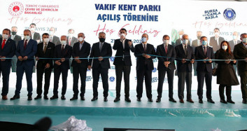 Bursa Millet Bahçesi Açıldı