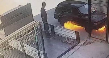 Bursa'da Tüplü Otomobil Patladı