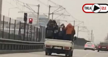 Ölüme Davetiye Çıkaran Yolculuk Kamerada!