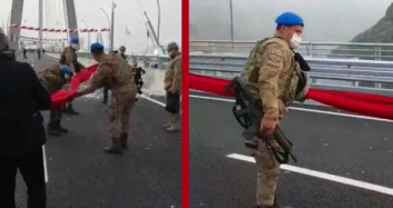 Türk Askerinin Bayrak Hassasiyeti