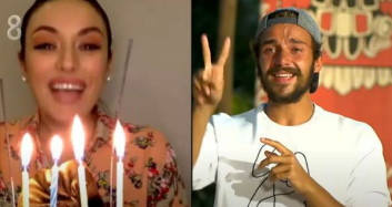 Ezgi Mola'dan Cemal Can'a Sürpriz Doğum Günü
