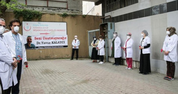 Coronavirüsten Ölen Doktor Yavuz Kalaycı İçin Anma Töreni