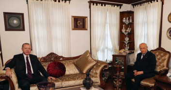 Cumhurbaşkanı Erdoğan ile Bahçeli Yan Yana Geldi!