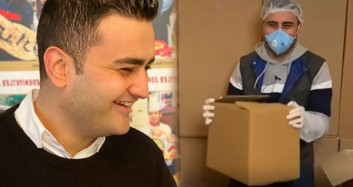 CZN Burak, İhtiyaç Sahiplerine Yardım Kolisi Dağıttı