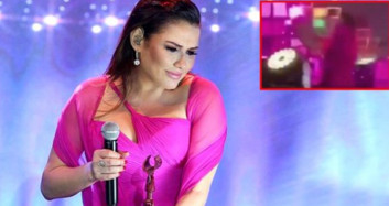 Ünlü Şarkıcı Deniz Seki, Sahneden Düştü
