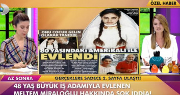 Meltem Miraloğlu, Evlatlığı Olduğu 80 Yaşındaki Adamla Evlendi