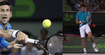 Djokovic Efsane Hareketi ile Adeta Meydan Okudu
