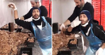 Döner Paketleyen Çalışanların Kaydettiği Videoya Tepki Yağdı
